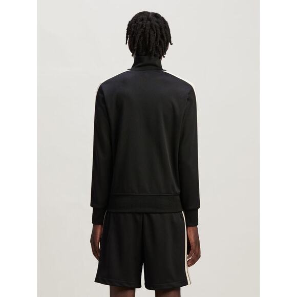 Palm Angels Monogram Track Jacket in Black Off White Men's/Unisex - Picture 5 of 12